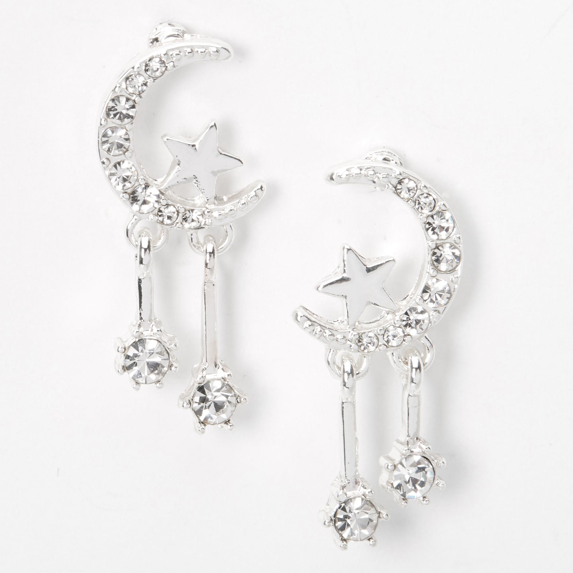 [wingbling] Claire's one-touch Earrings 全2色 Claire's Girls 4 Pairs of Earrings Choose YinYang/Rainbow