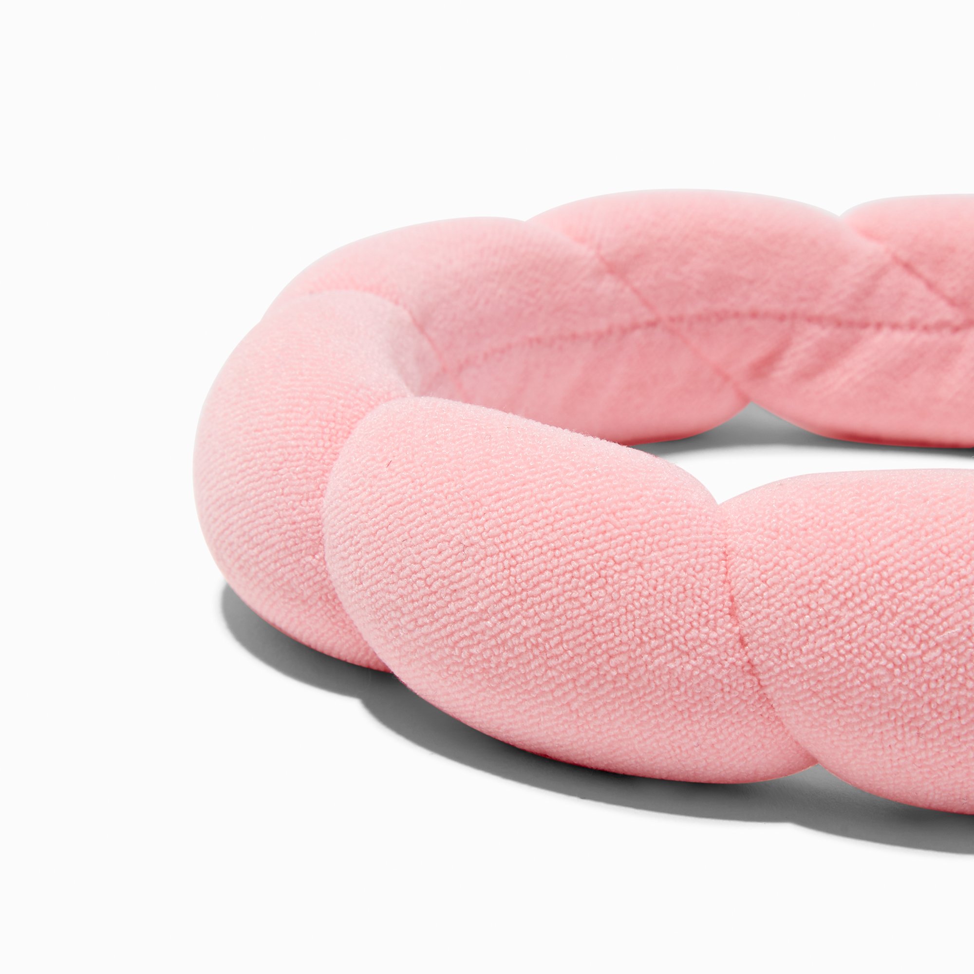 Pink Puffy Spa Headband