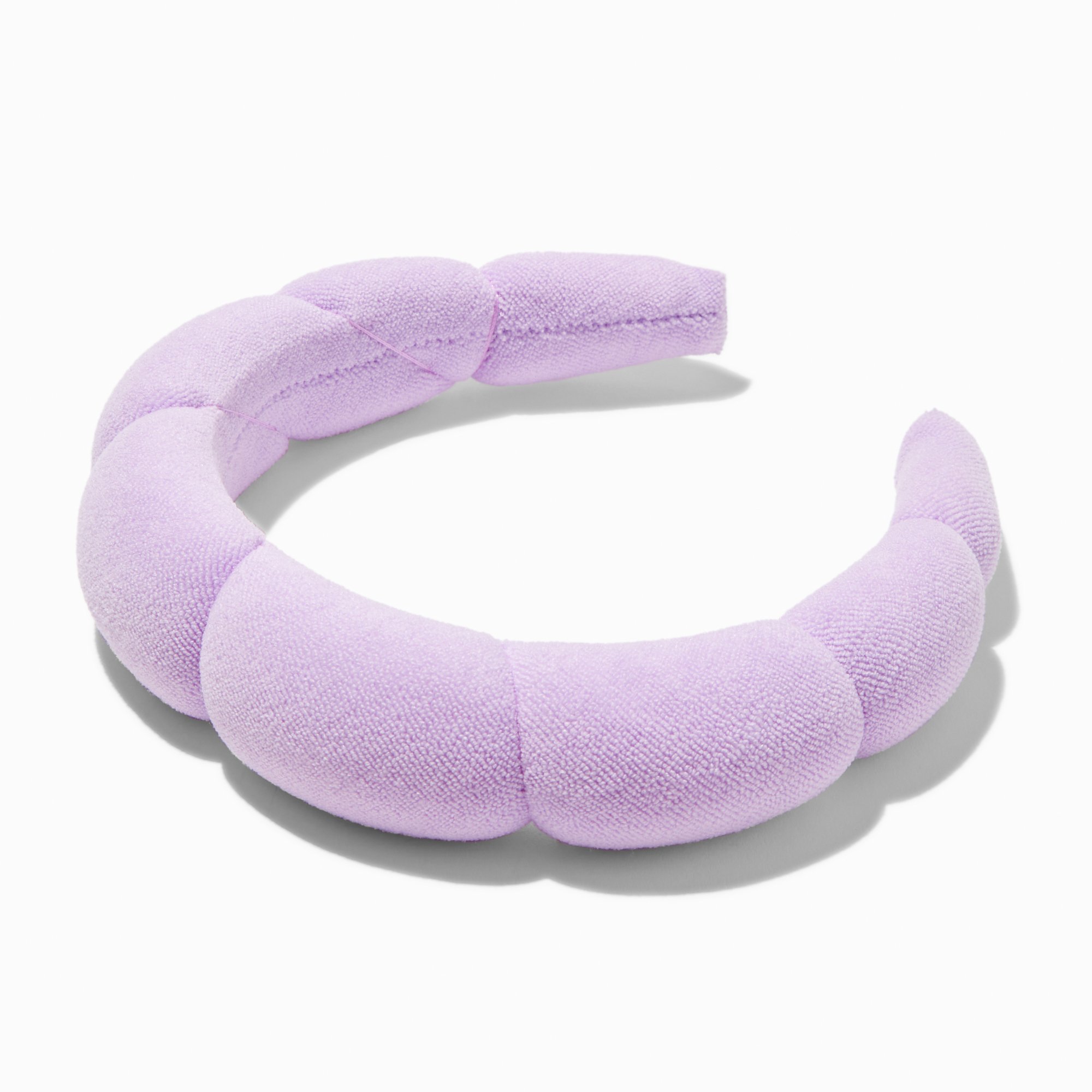 Purple Puffy Spa Headband