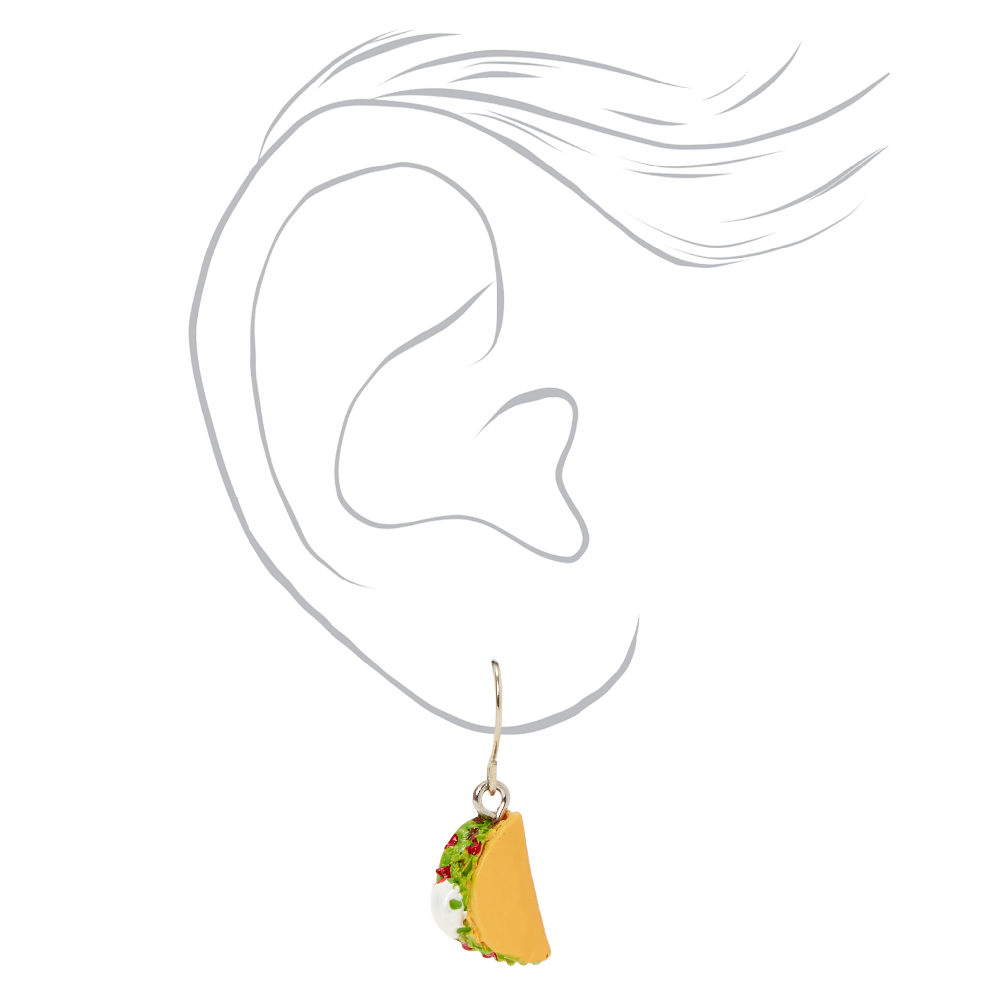 Taco Drop Earrings
