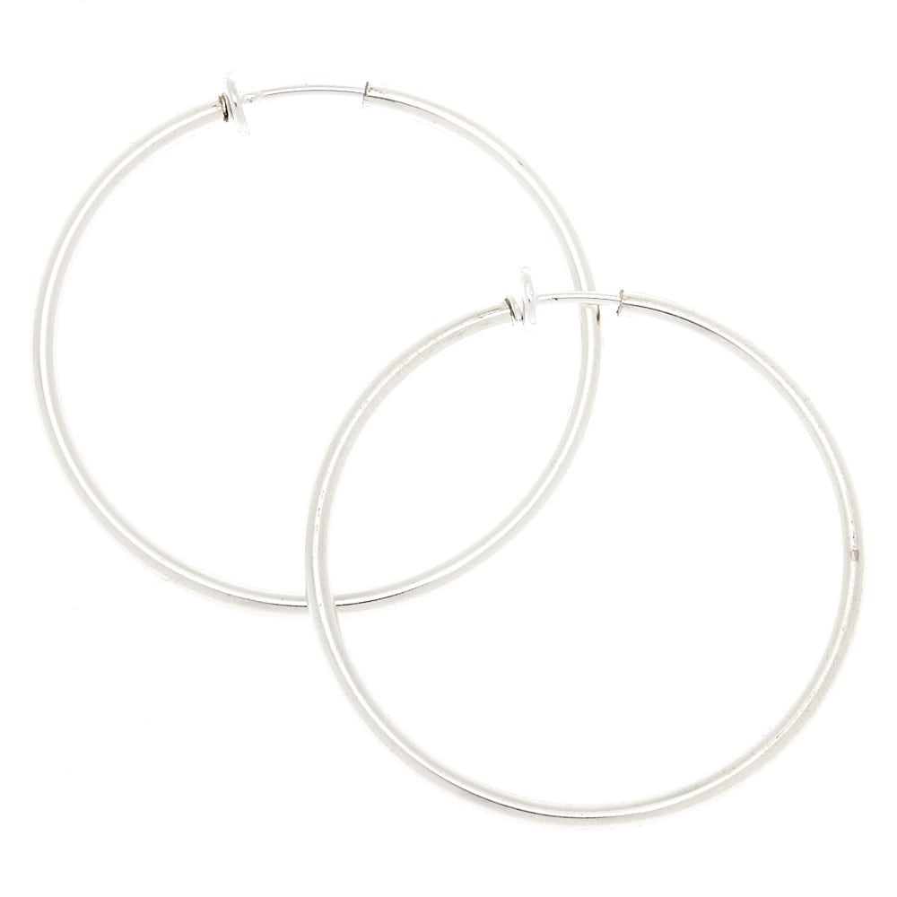 ☆ENGBROX☆ silver925 kiko hoop earring EBEA24047SV 20mm Endless Hoop Earrings | en route jewelry