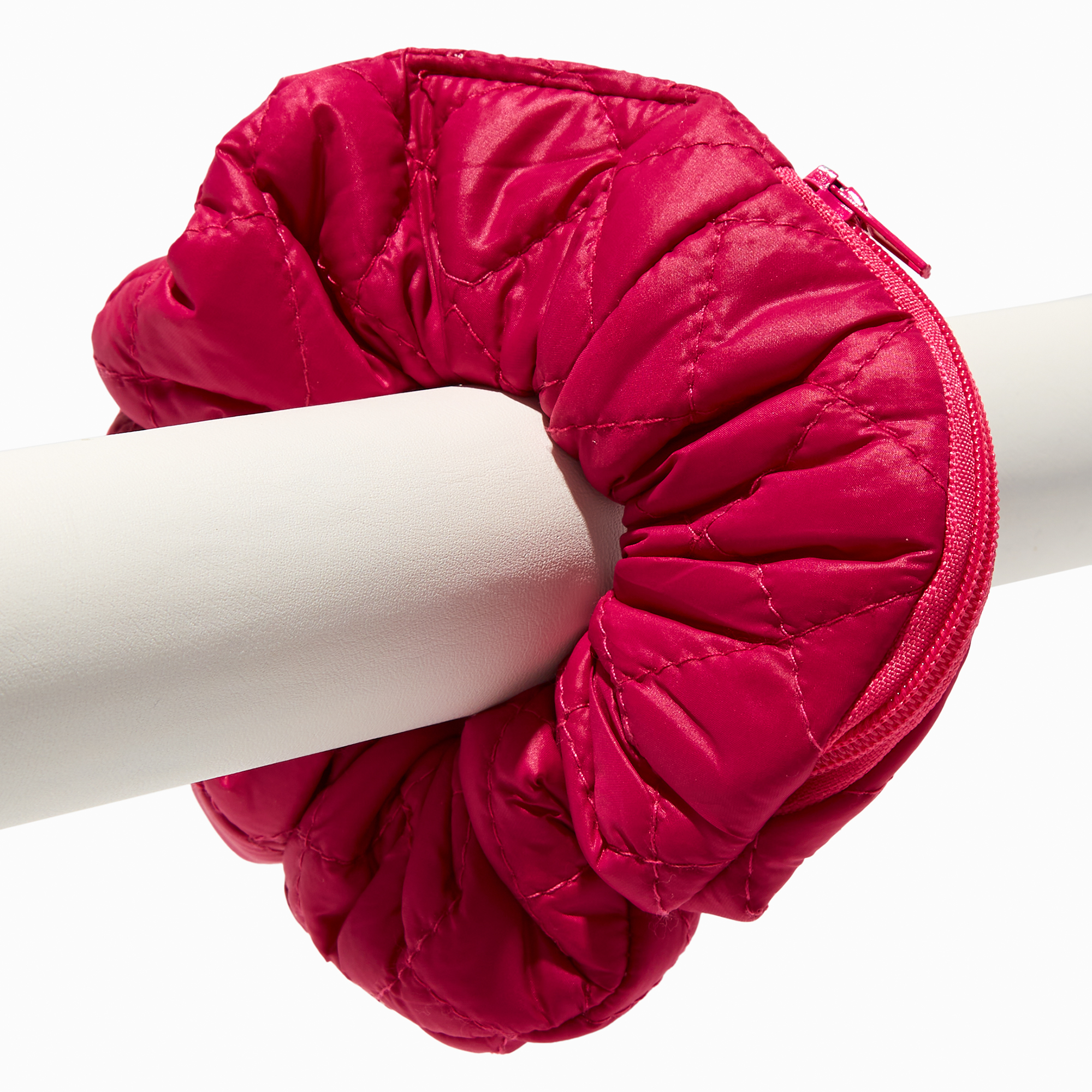 Zipper Athletic Hair Scrunchie