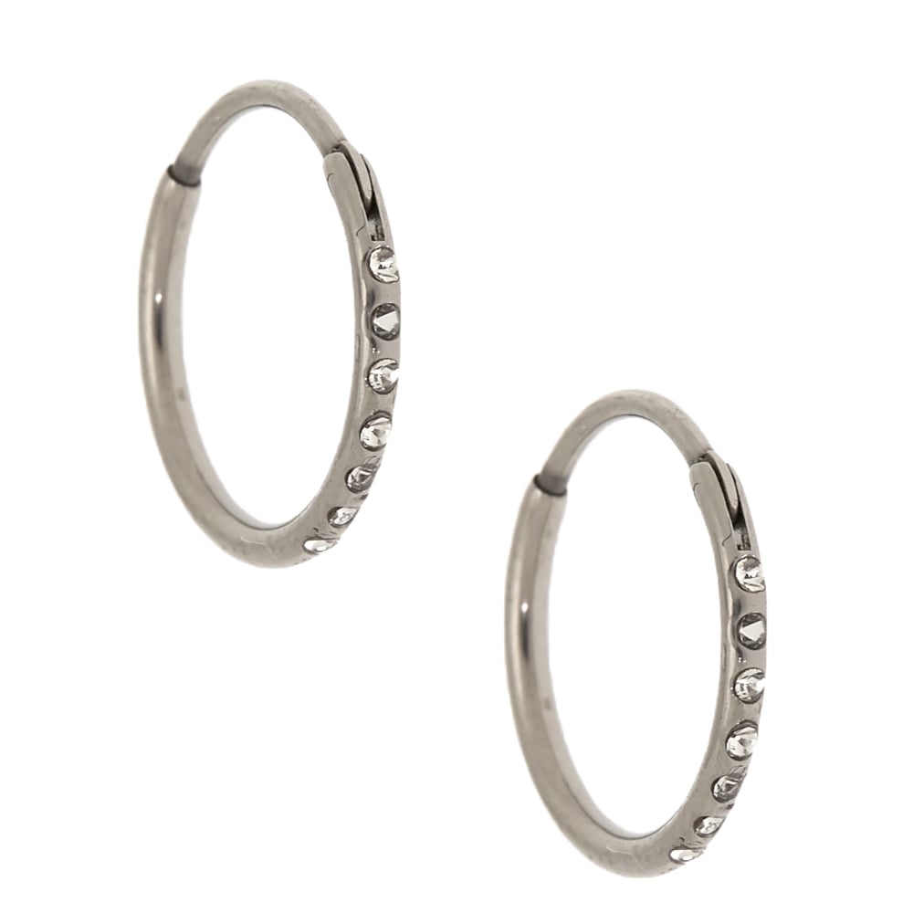 hoop earrings