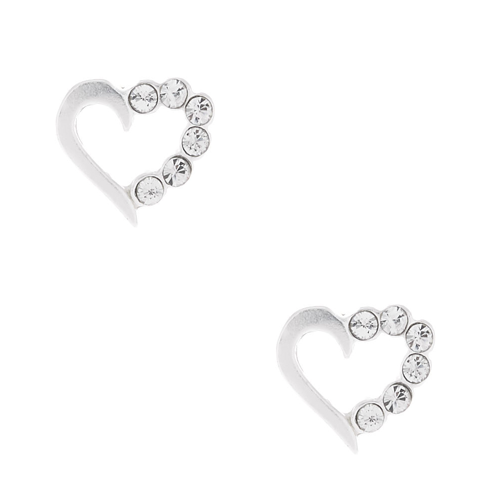 ◆STONEHENgE◆ Luvit Silver Heart Earrings League of Legends X RockLove HEARTSTEEL Earrings – RockLove
