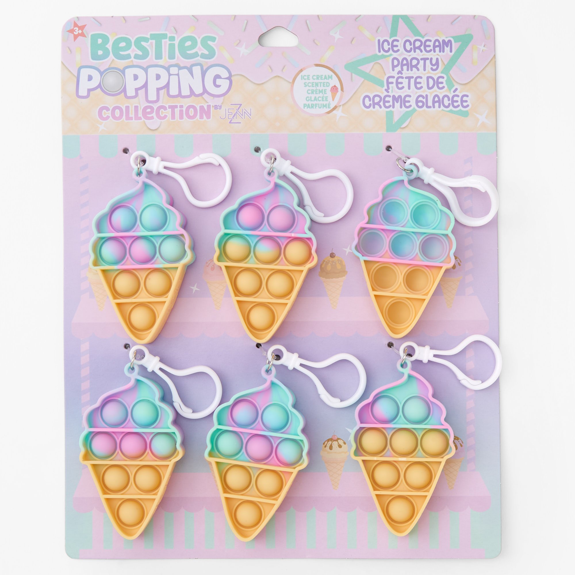 ★COMFORT★ Ppyong Ice Cream Keyring 3POBKR06_BK 21328_1.jpg