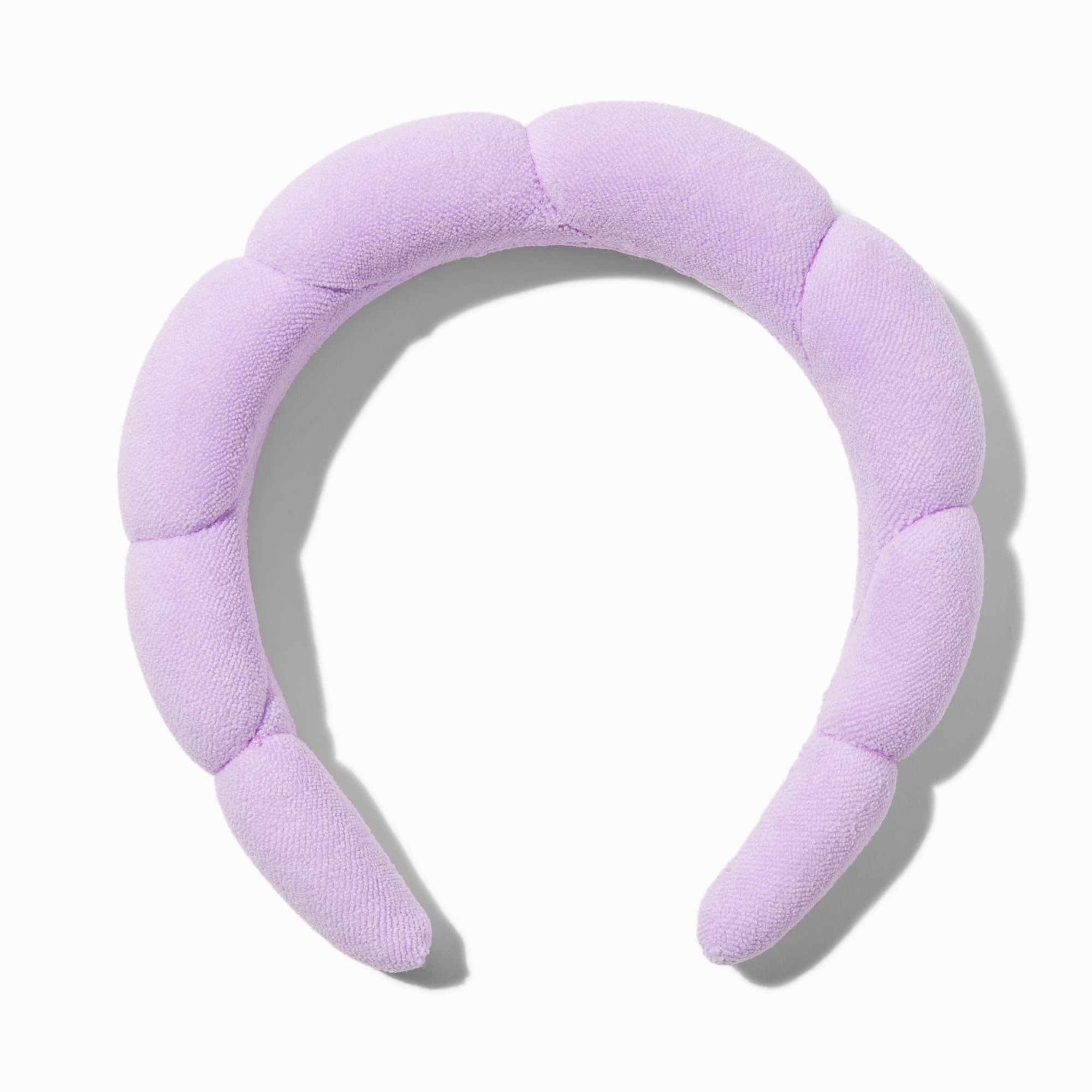 Purple Puffy Spa Headband