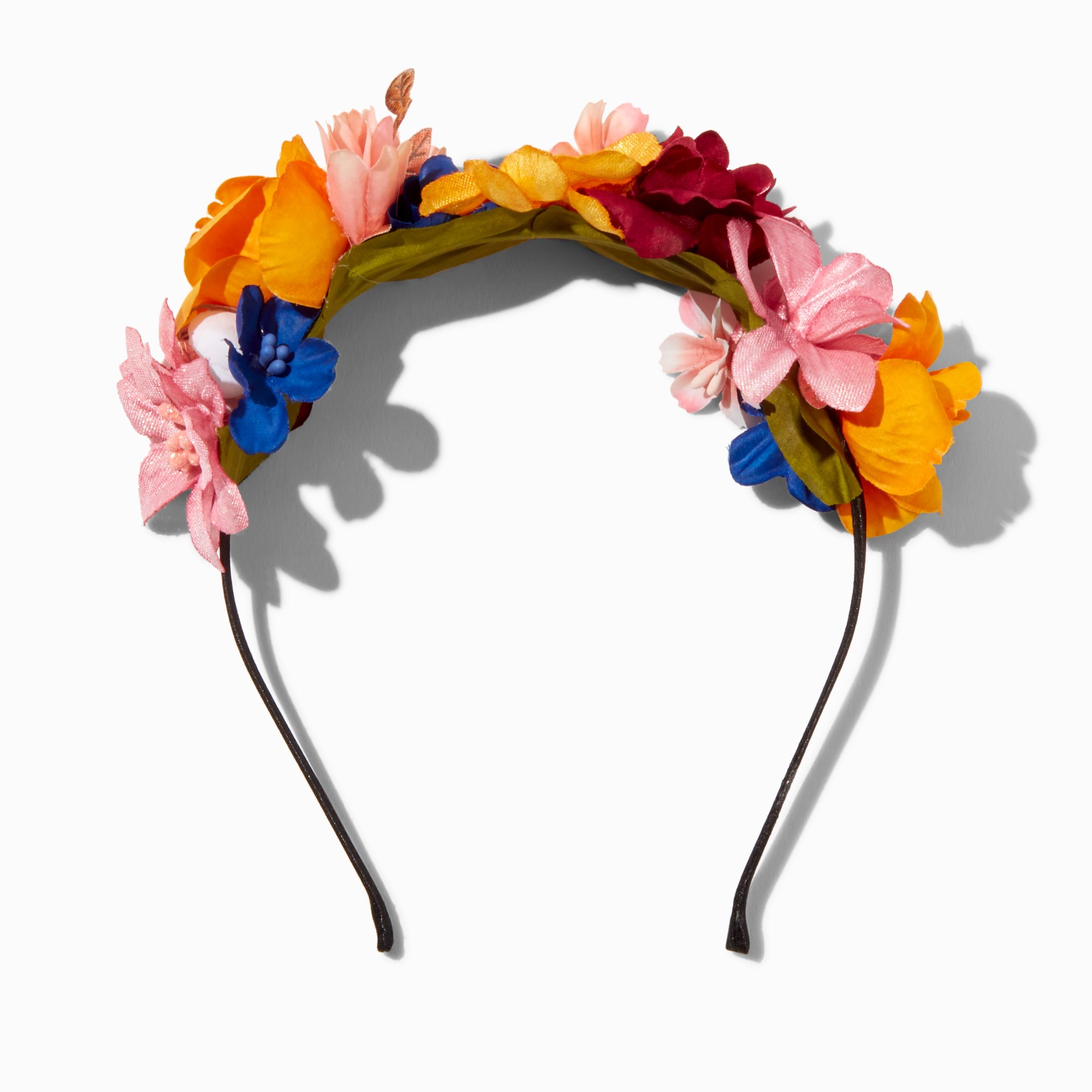 Mixed Pink Flower Headband