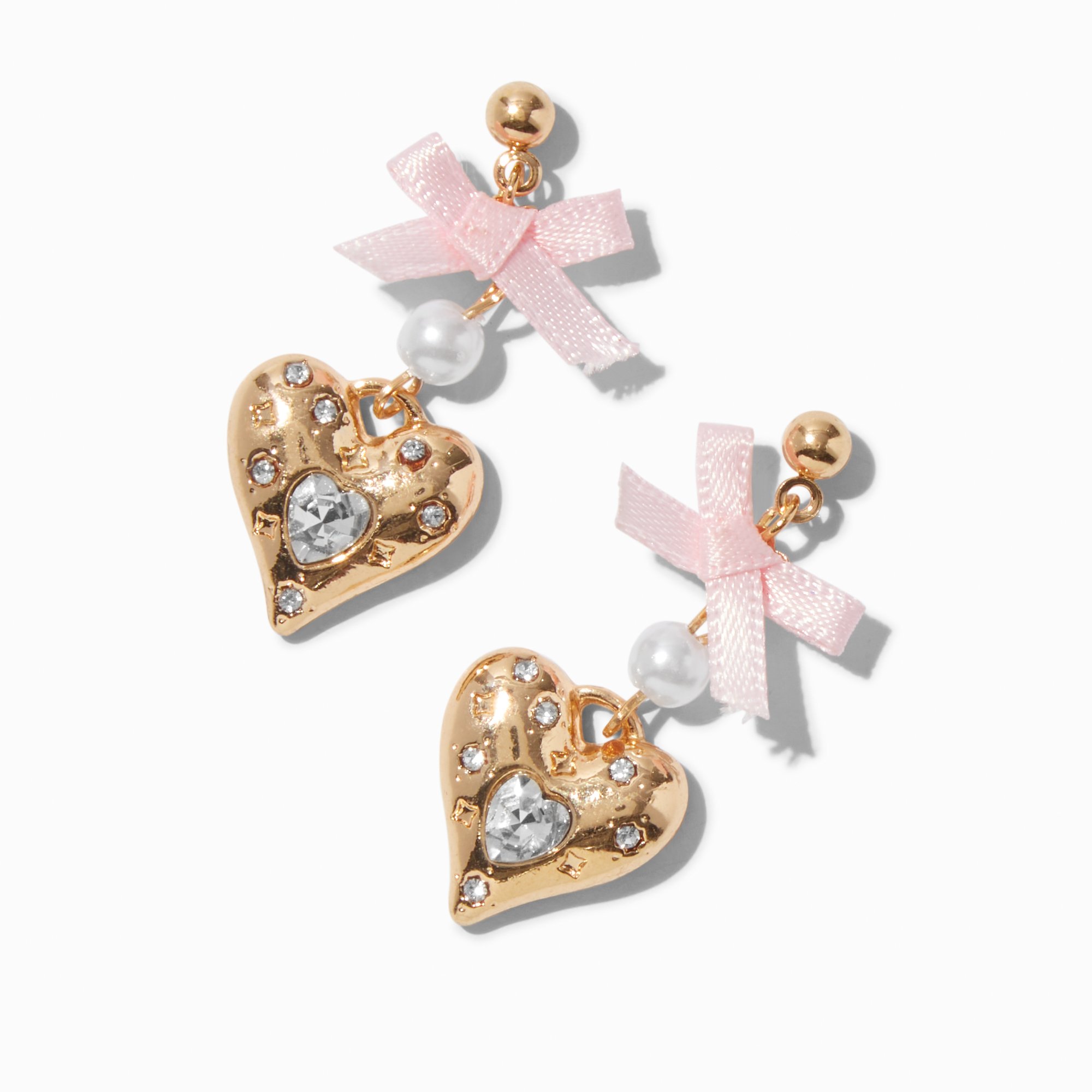 gold tone and plated drops