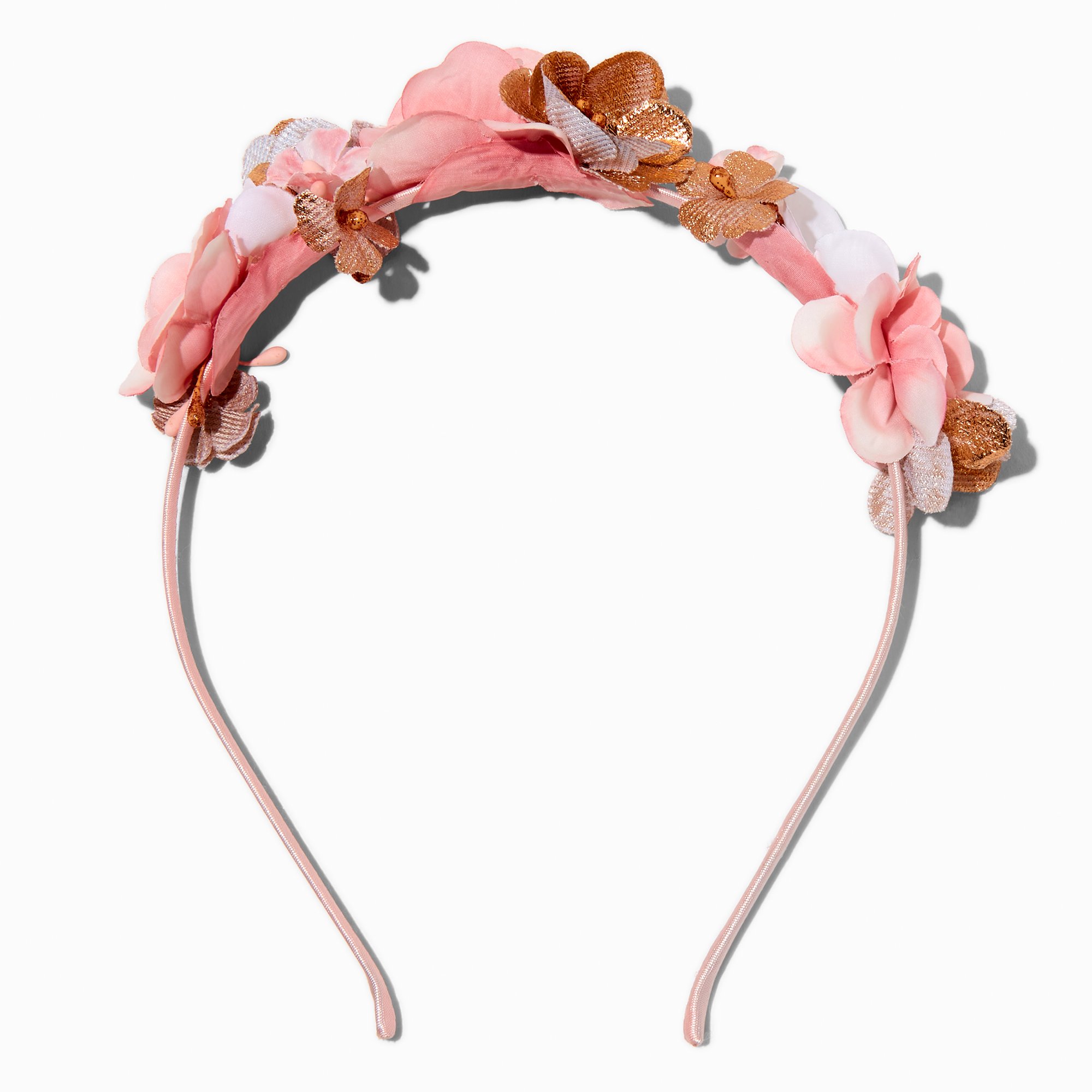 Pink Flower Headband