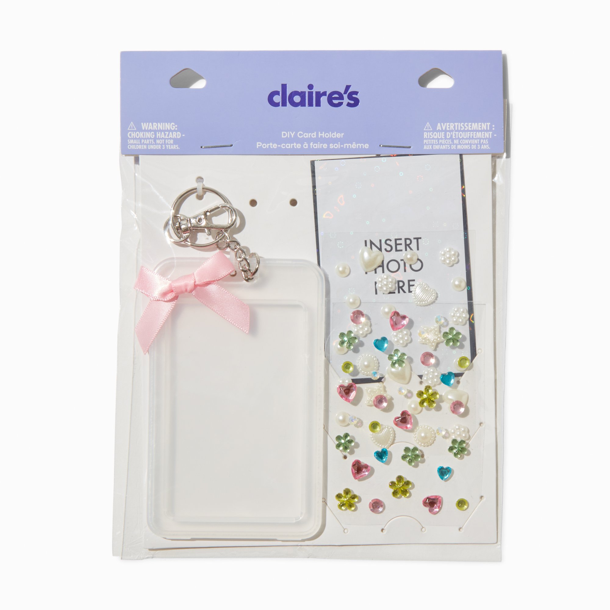 Pink Bow DIY Card Holder