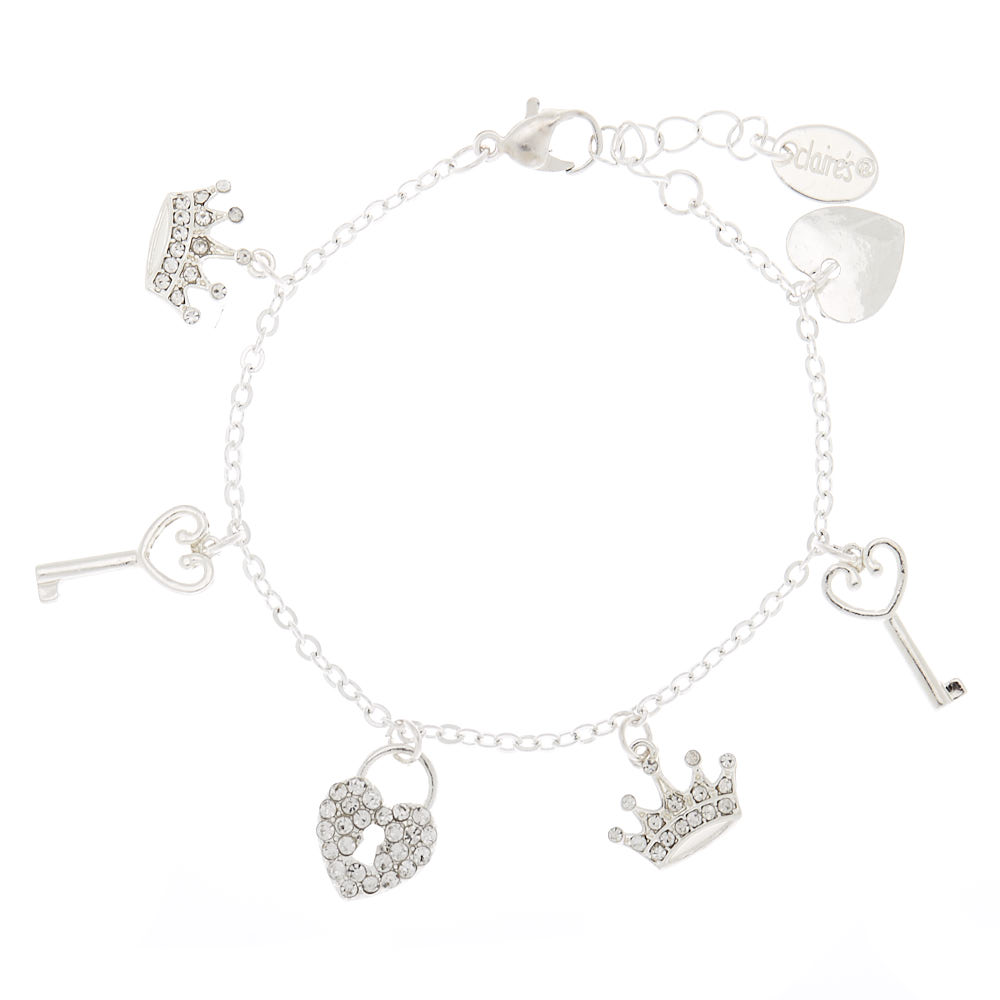 2025最新のスタイル Charm Royal Silver Bracelet US Claire's | アクセサリー