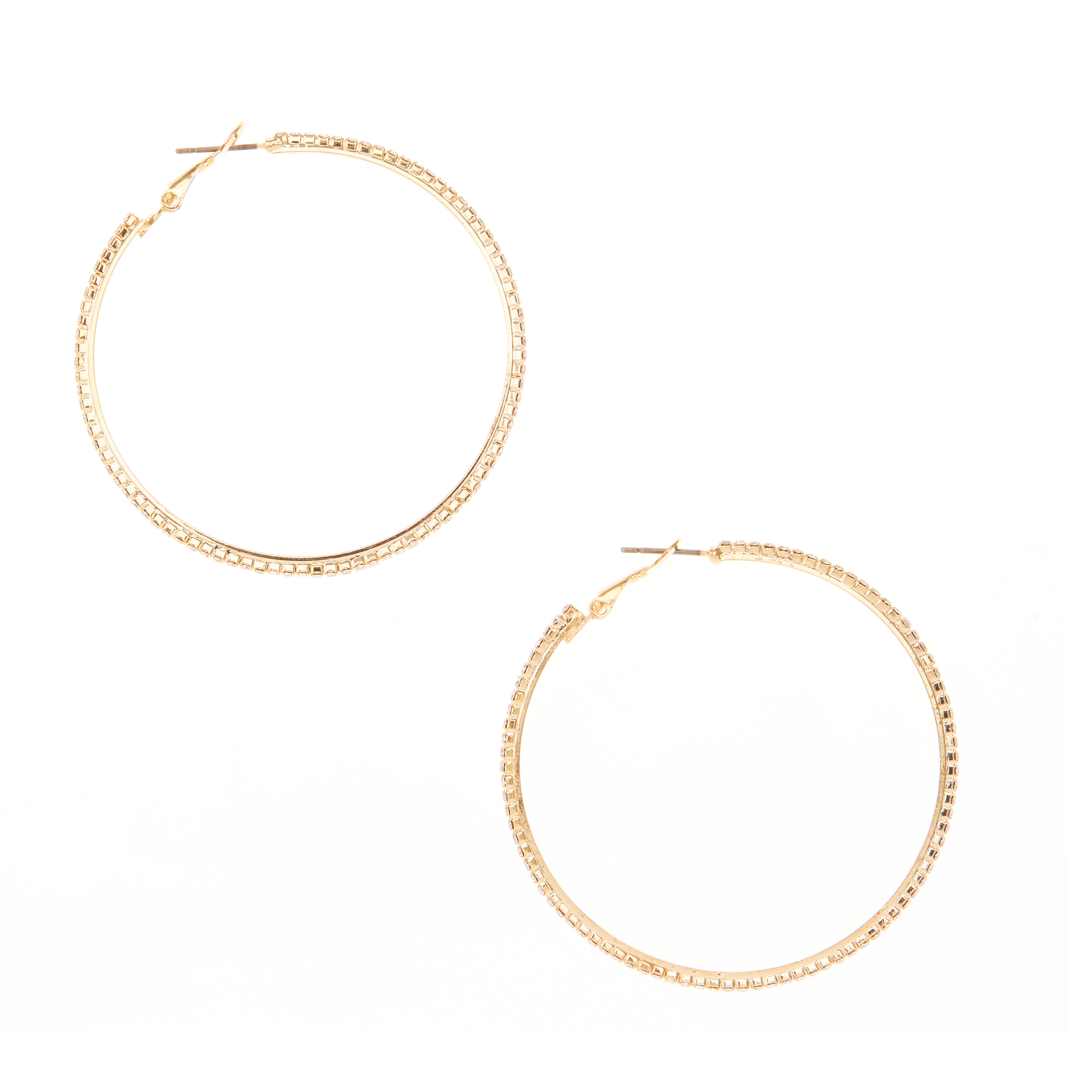 hoop earrings
