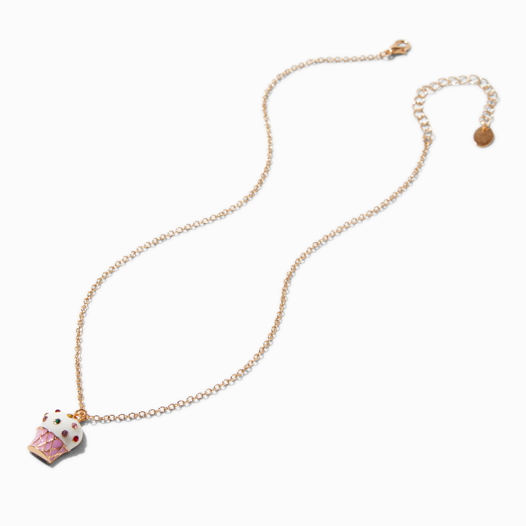 Cupcake Pendant Necklace