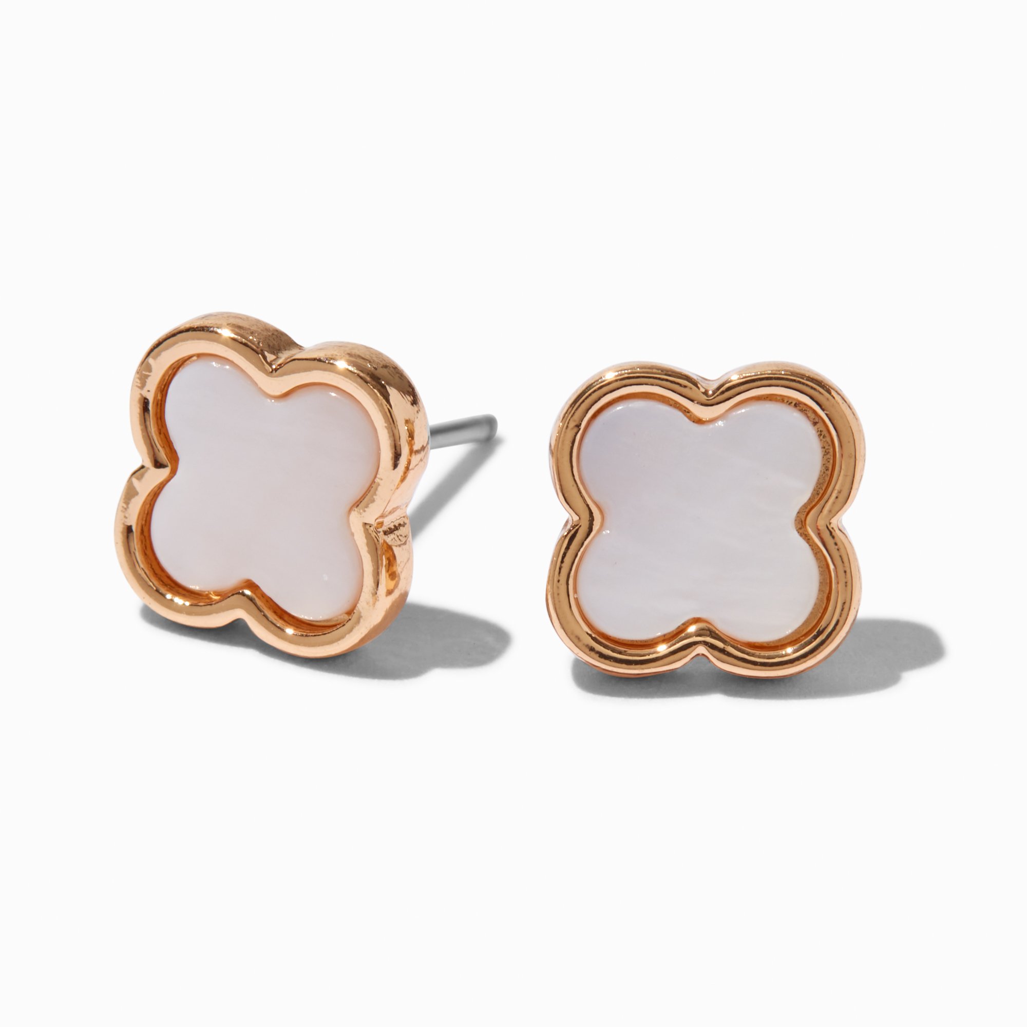 gold tone and plated studs