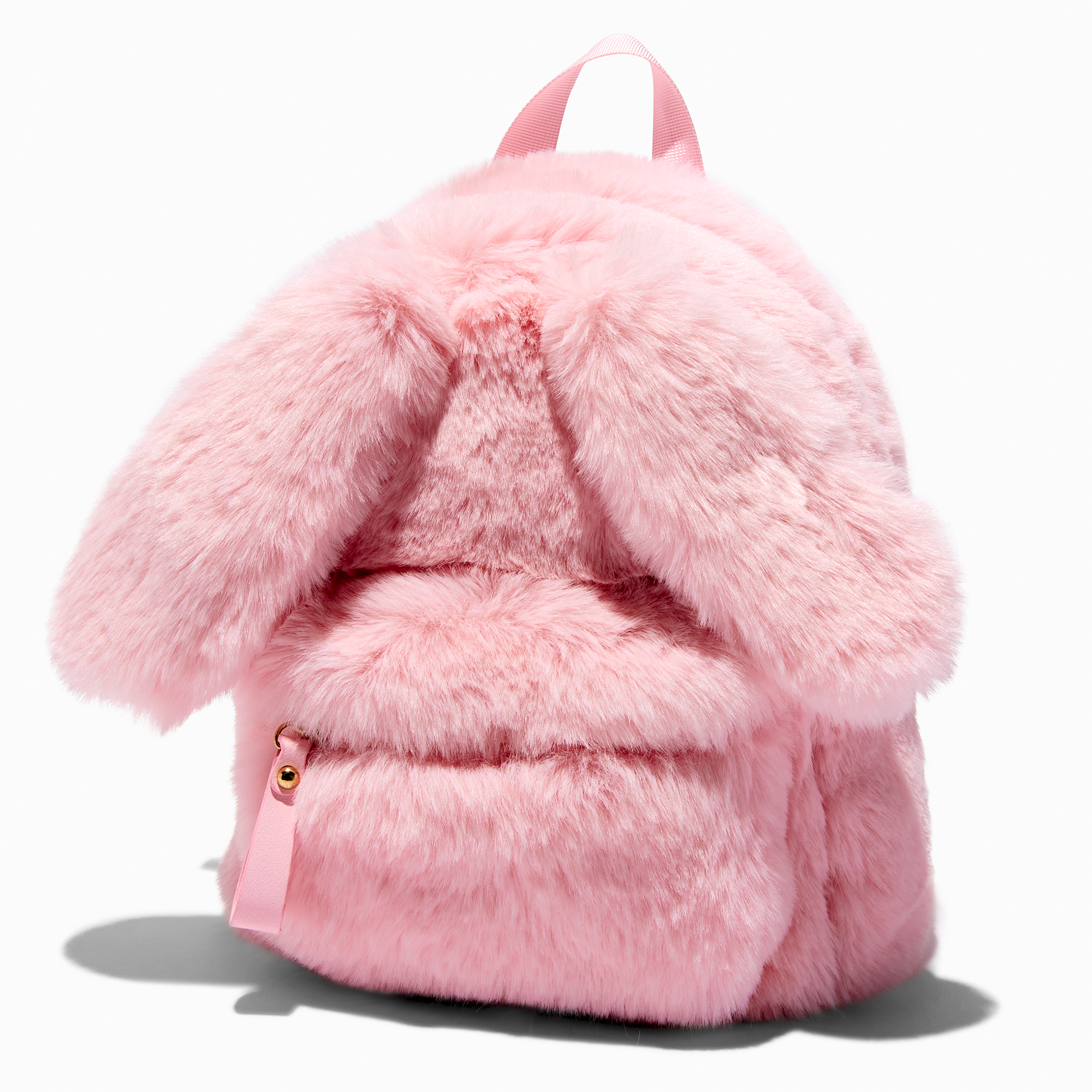 Pink Bunny Plush Backpack | Claire's US
