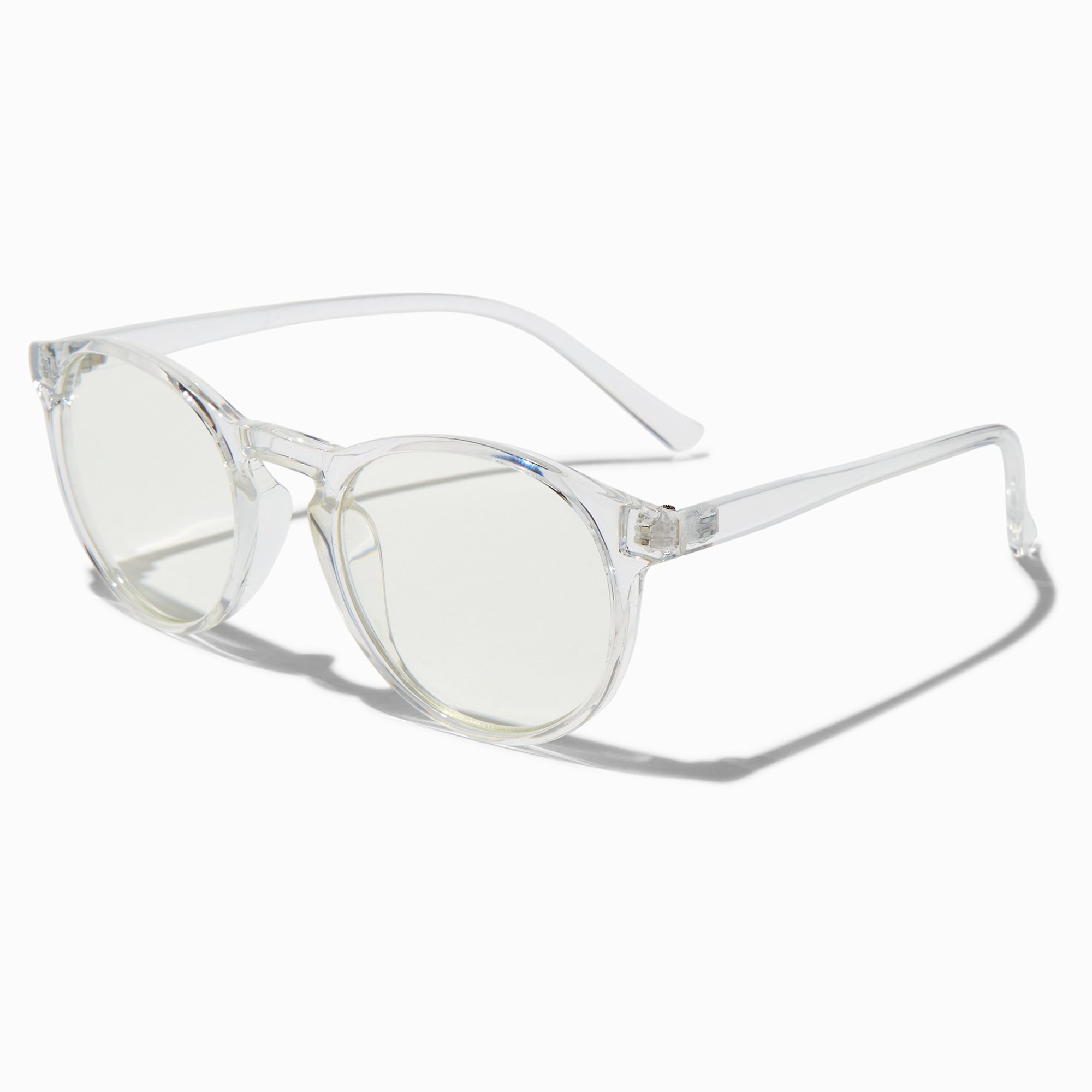 Claire's Club Clear Oval Clear Lens Frames