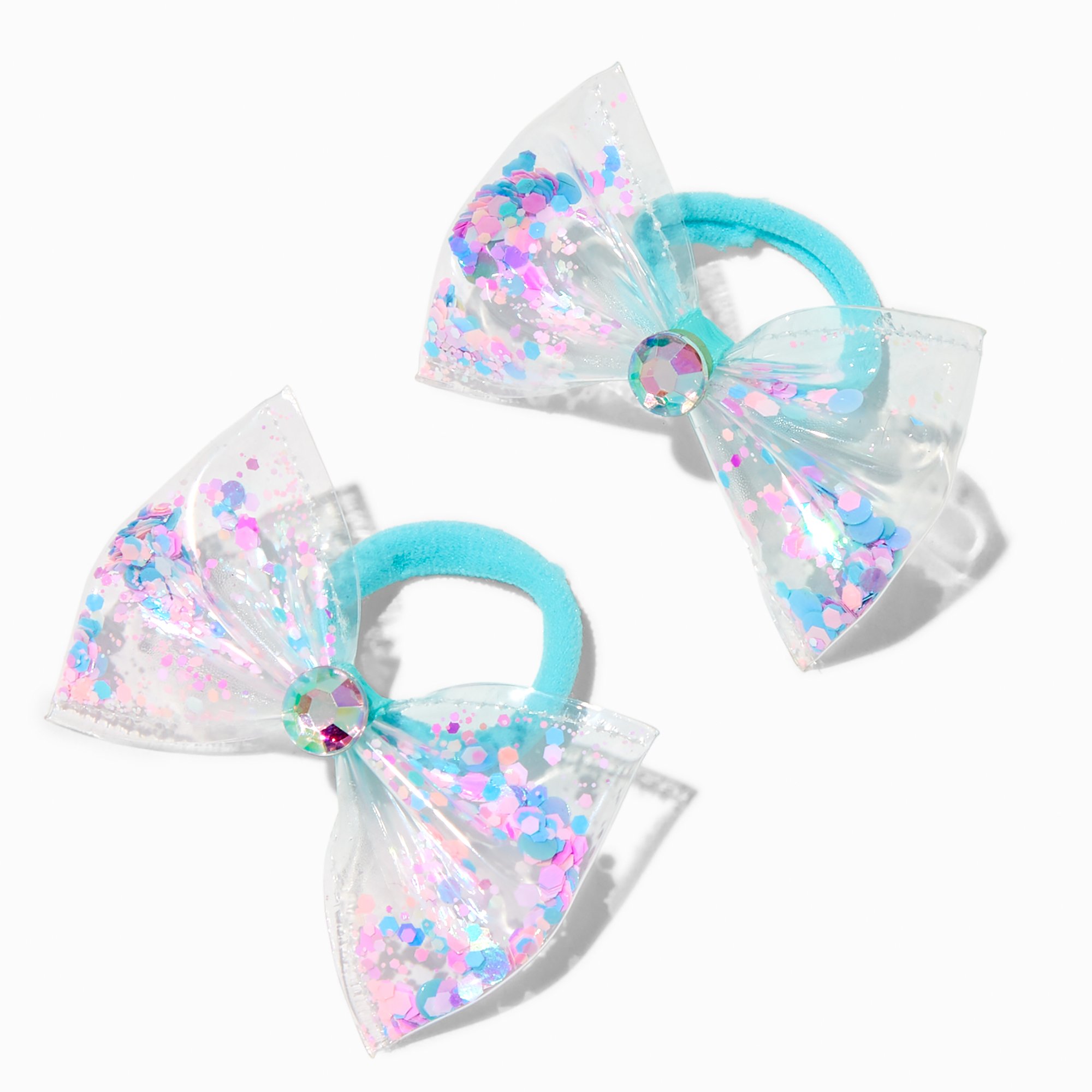 Claire's Club Shaky Bows Hair Ties - 6 Pack