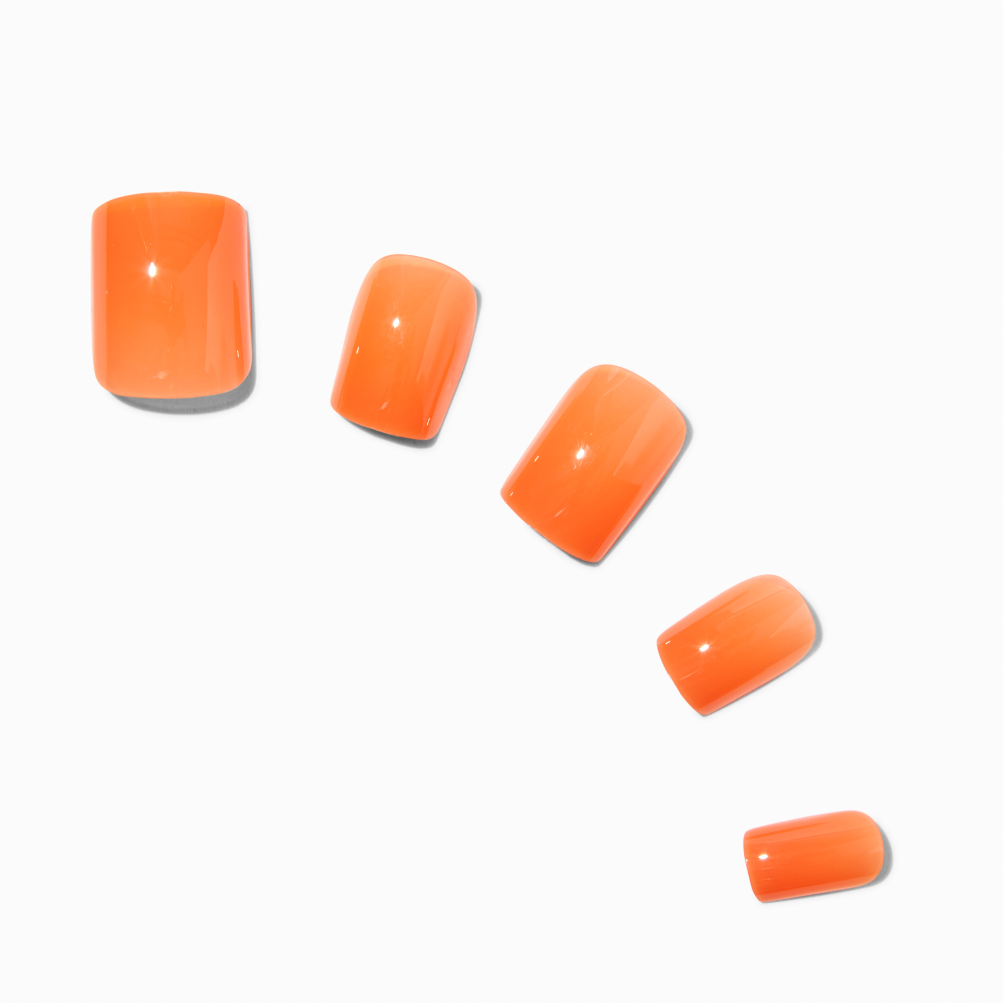 Glossy Medium Square Vegan Faux Nail Set